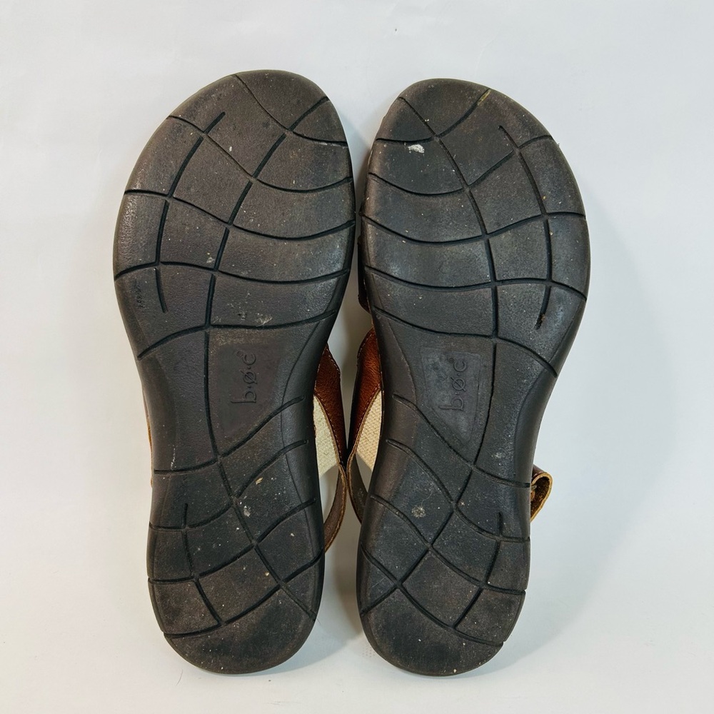 B.O.C. Brown Vegan Leather Strappy Sandals size 6 - Picture 12 of 12